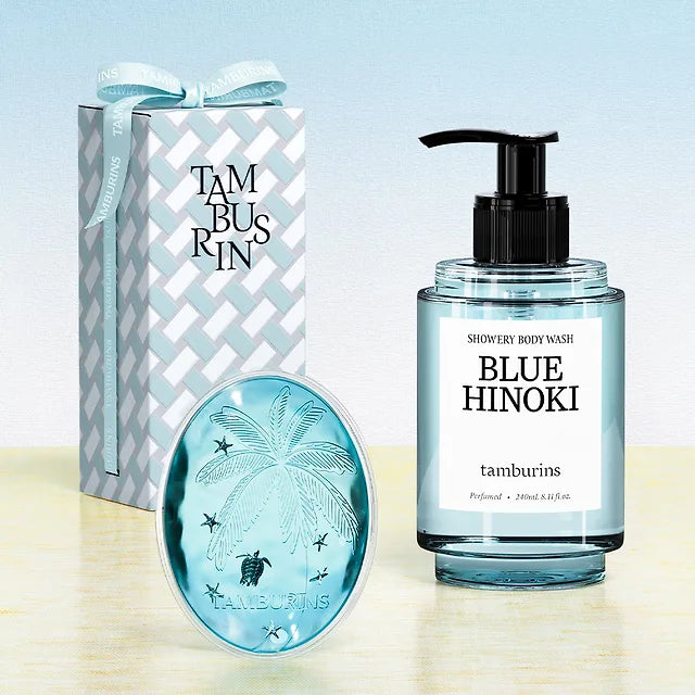 Tamburins NEW Blue Hinoki Shower Body Wash