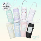 ALMOST BLUE Ultra-small umbrella parasol parasol UV protection ultra-light / summer rainy season