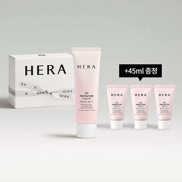 HERA UV Protector Choose 1 (+"45ml Additional Gift" Tone-up Sunscreen 15ml*3)