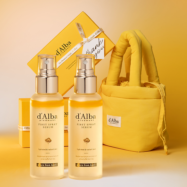 d’Alba 'Original Version' White Truffle Mist Serum 100ml+100ml Gift Set