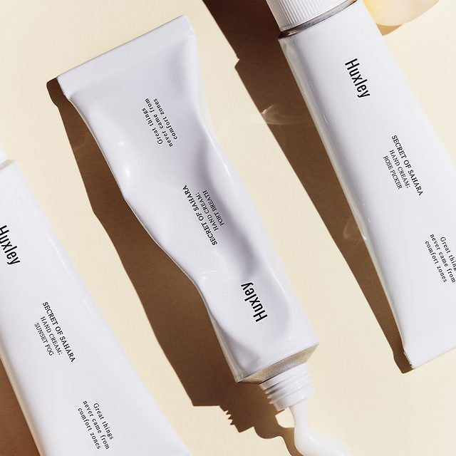 HUXLEY Perfume Hand Cream 30mL & Hand Refresher 55mL Set
