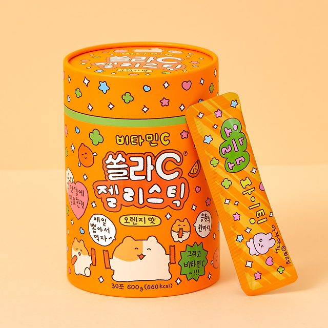 Korea Eundan Cho Goshim Vitamin C Solar-C Jelly Stick (30 sticks) + Cho Goshim Tumbler