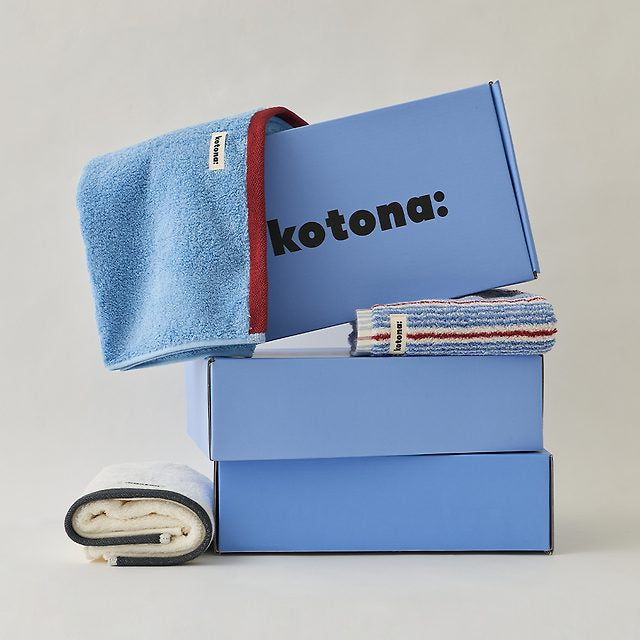 Kotona Gift Set 5P Hotel Towel 40 counts 200g Towel Summer Emotional Gift Non-fluorescent Return Gift Newlywed Moving Single Living