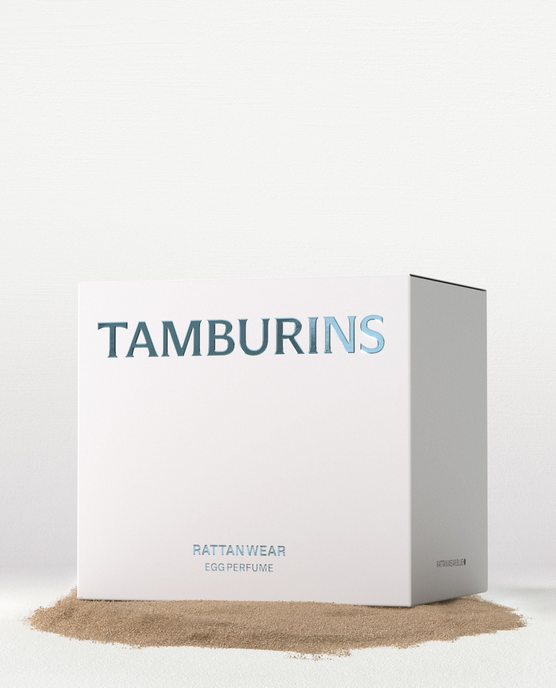TAMBURINS RATTAN WEAR EGG PERFUME BLUE (CASE)
