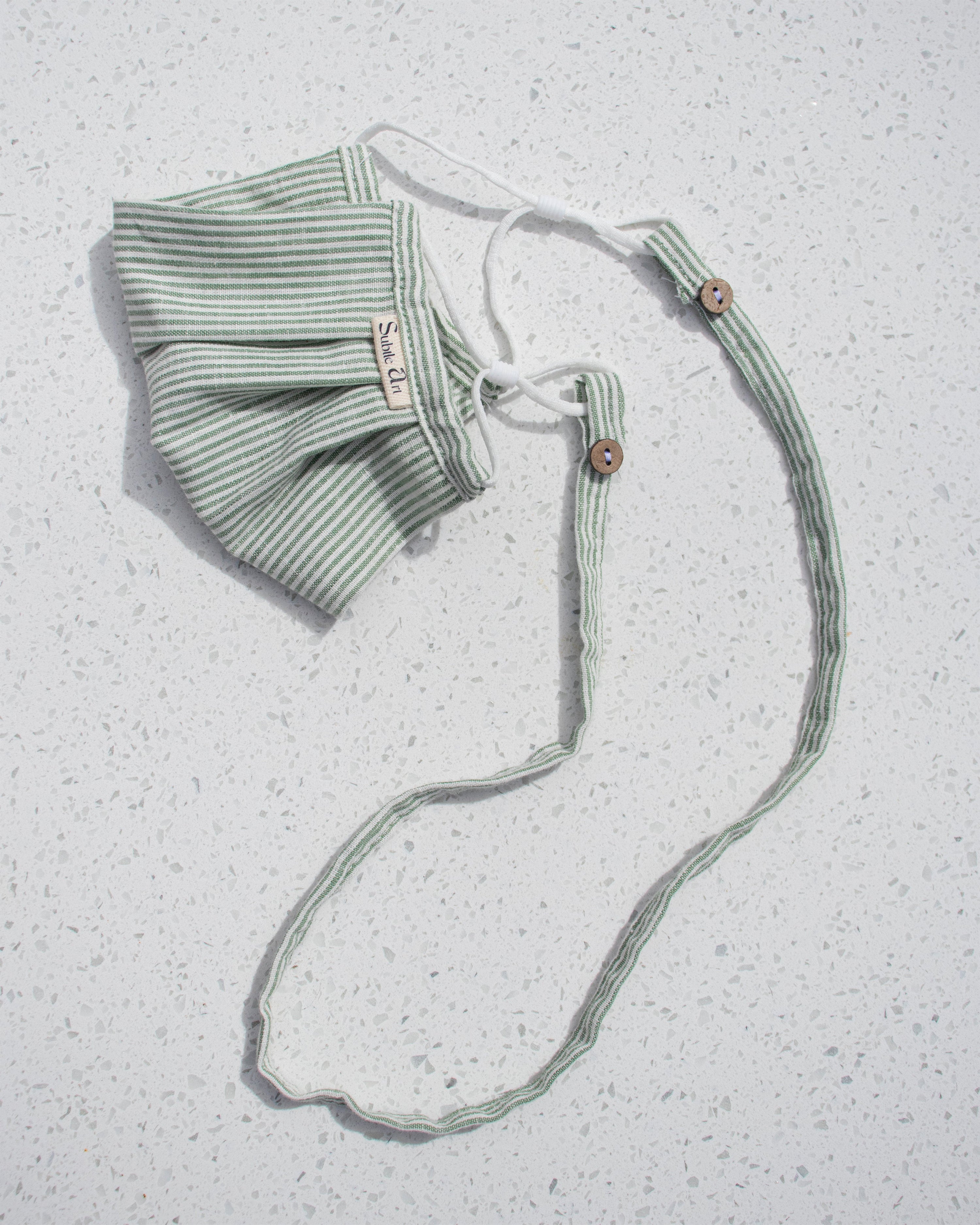 MASK - Green Stripes