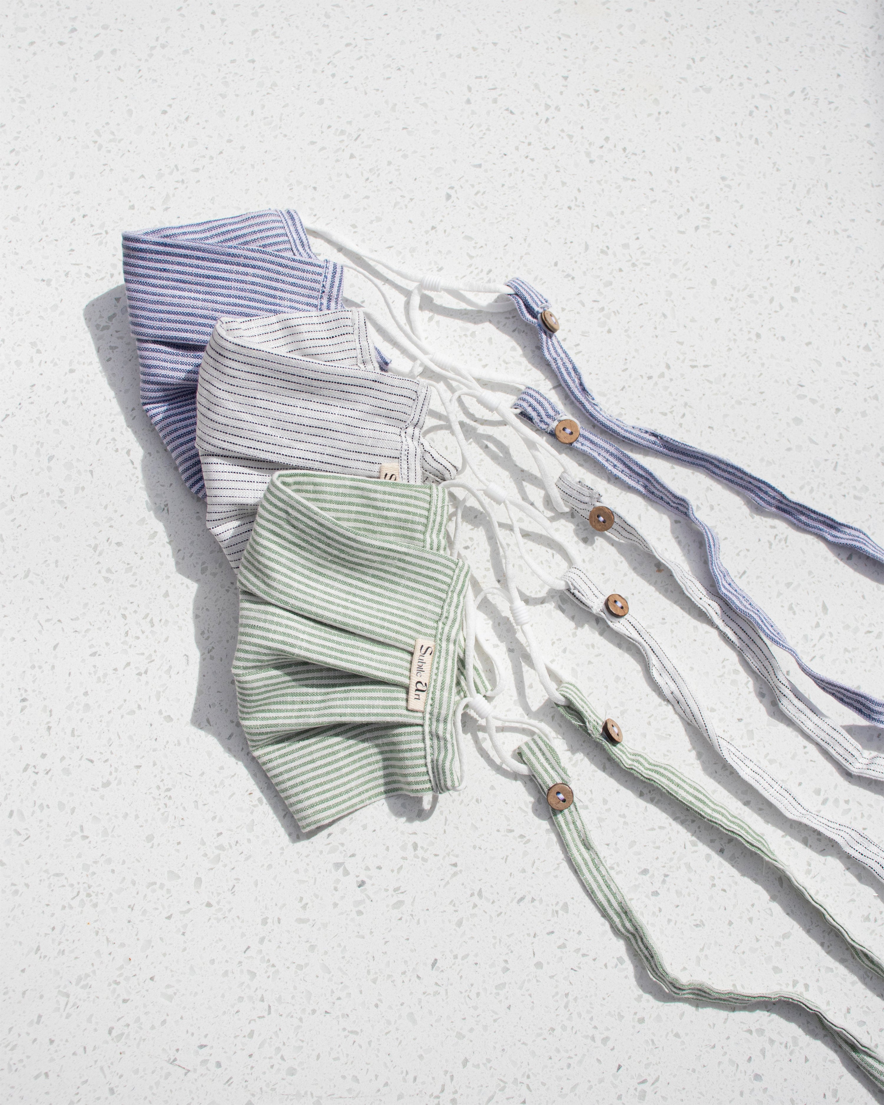 LINEN MASK - Set of 3