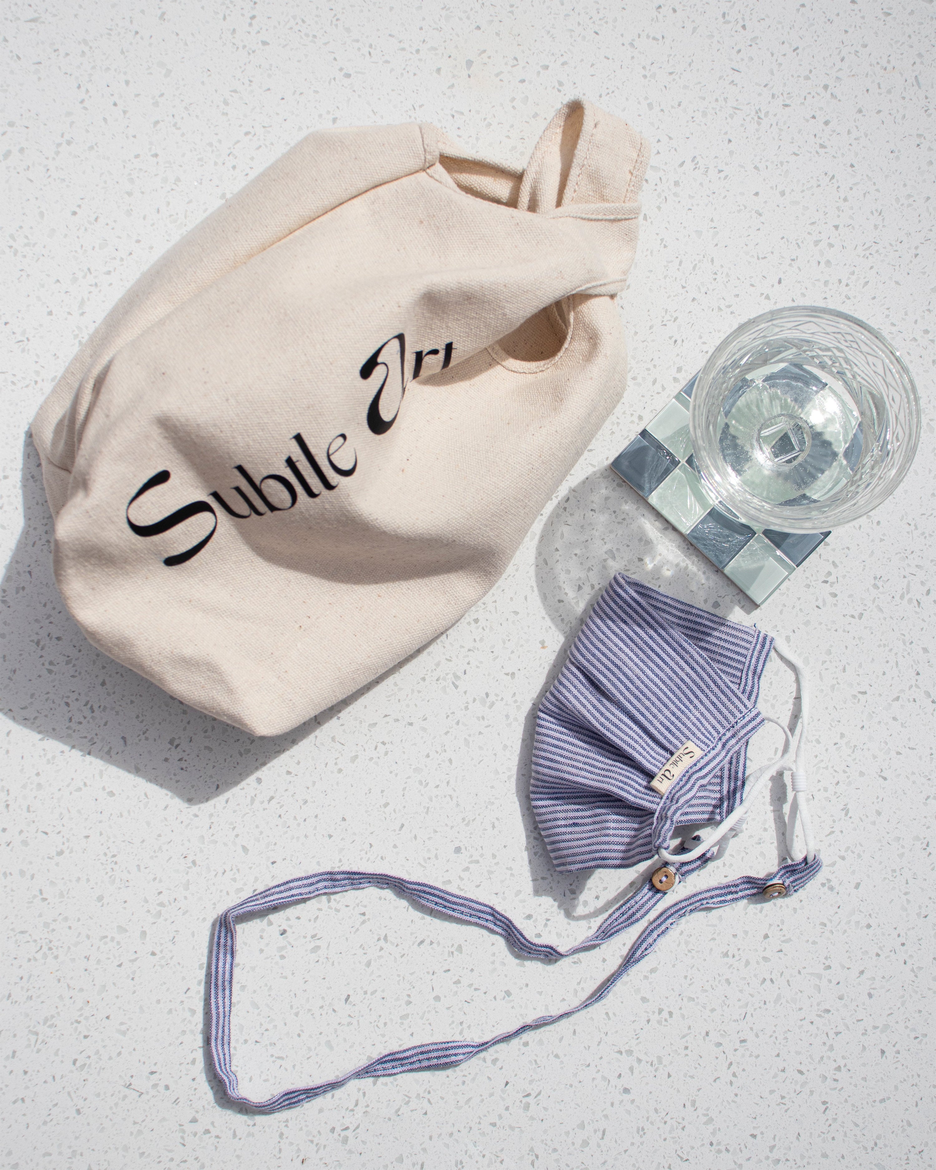 LINEN MASK - Set of 3