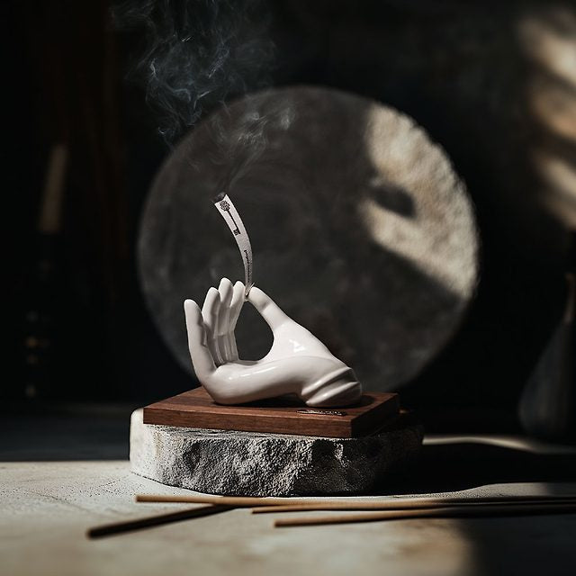 OPTATUM "Scented Gift" Paper Incense & Arte Hand Gift Set (+ Blossom Match)