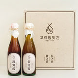 Whale Mill No. 1 Sesame Oil Perilla Oil Gift Set 300ml Whole Sesame Low Temperature Pressing Event Wedding Gift