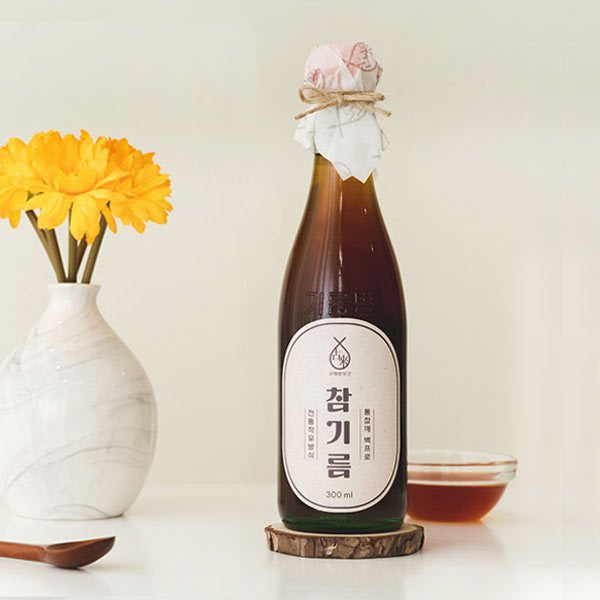 Whale Mill No. 1 Sesame Oil Perilla Oil Gift Set 300ml Whole Sesame Low Temperature Pressing Event Wedding Gift