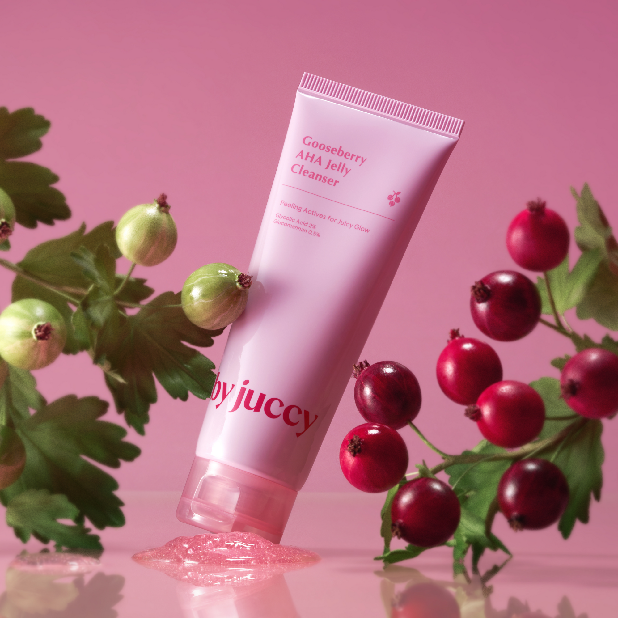 BY JUCCY Gooseberry AHA Jelly Cleanser 120ml