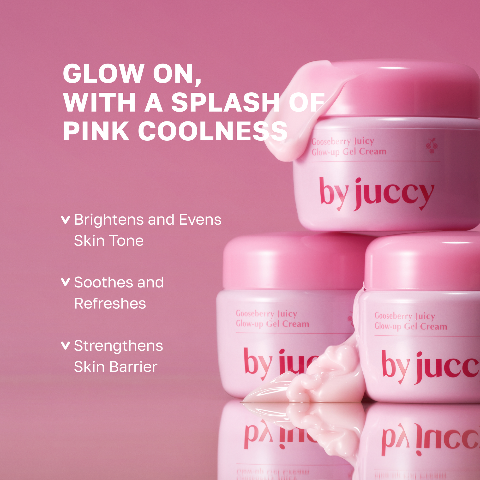 BY JUCCY Gooseberry Juicy Glow-up Gel Cream 55ml
