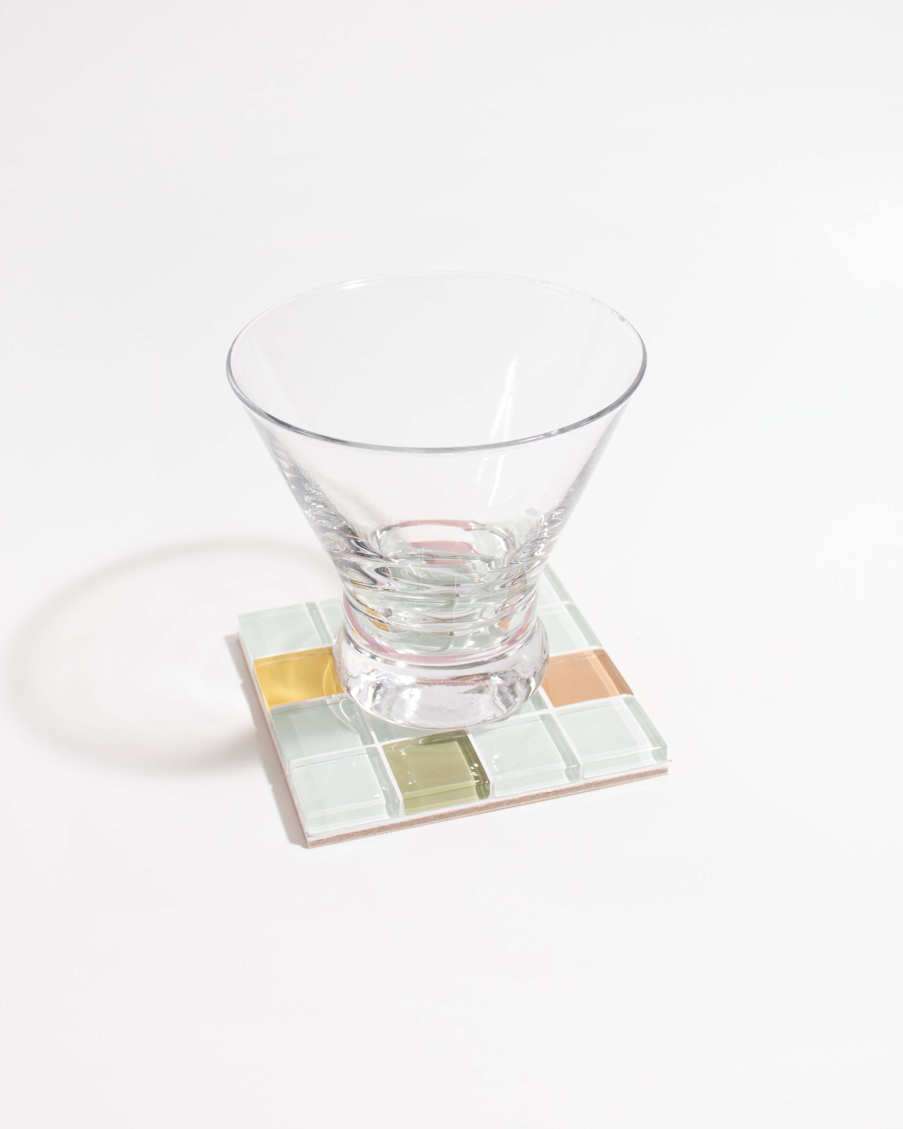 GLASS TILE COASTER - Randomness - Option 2