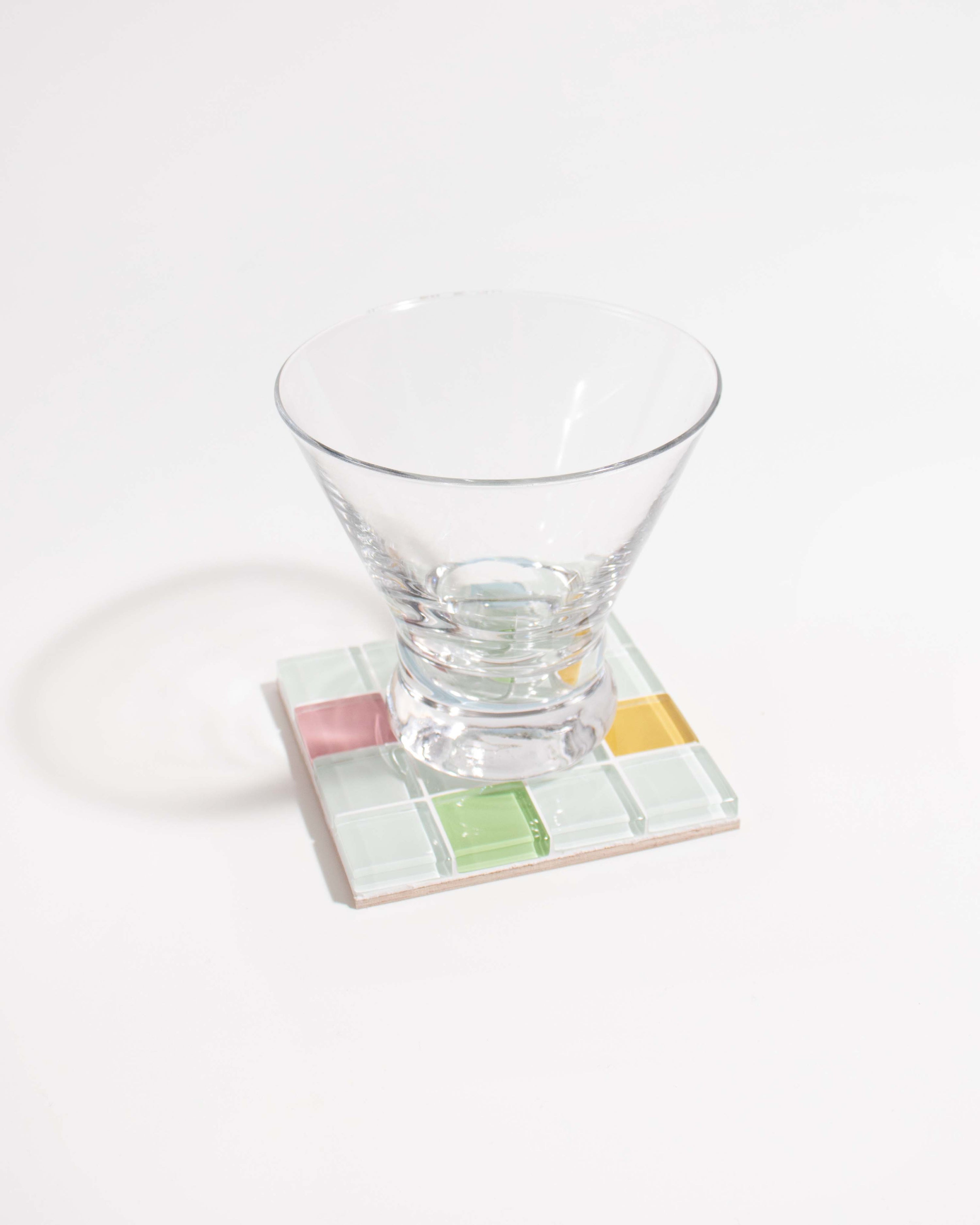 GLASS TILE COASTER - Randomness - Option 3
