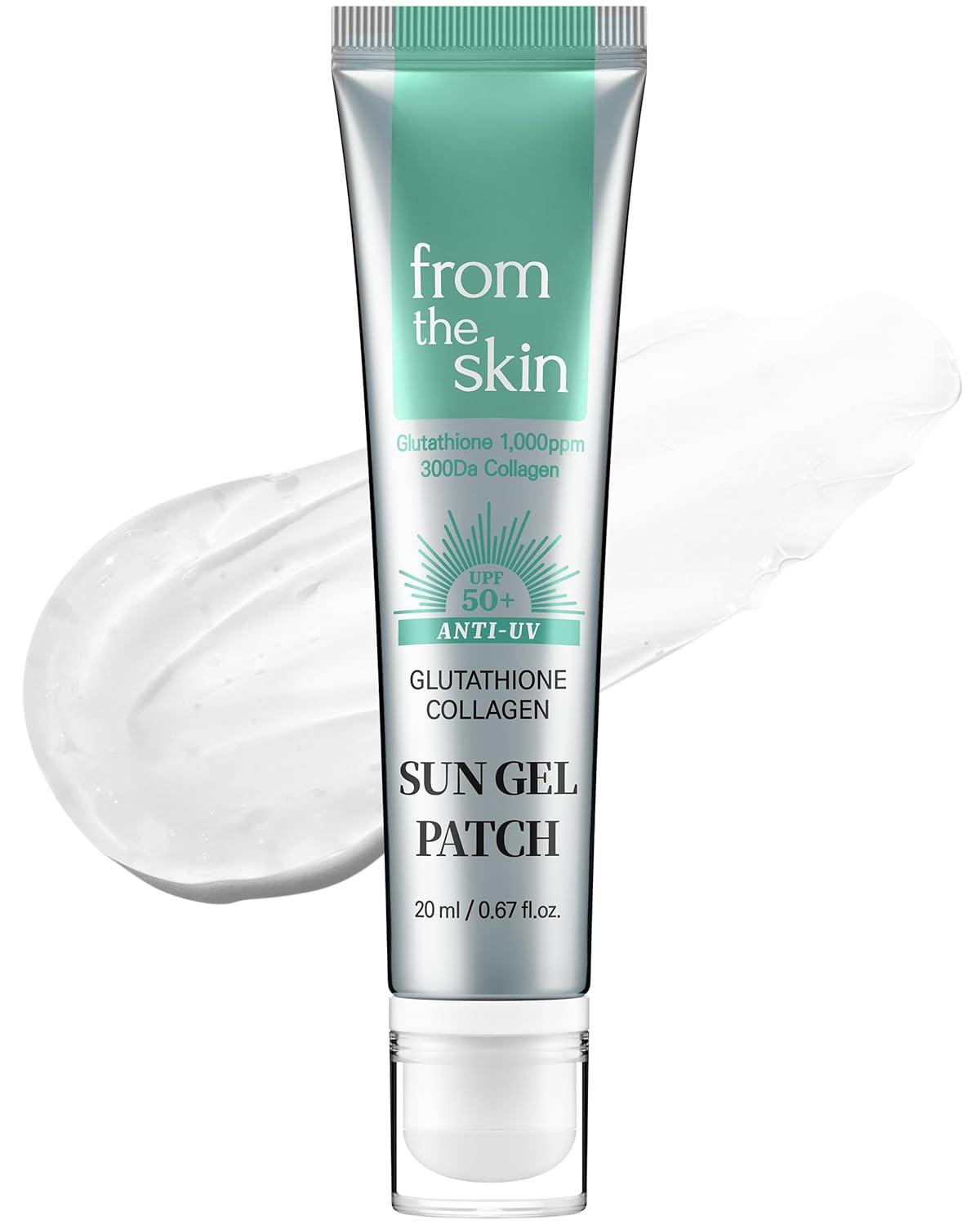 FROM THE SKIN Glutathione Collagen Sun Patch _ Invisible Gel-Type UV Protection