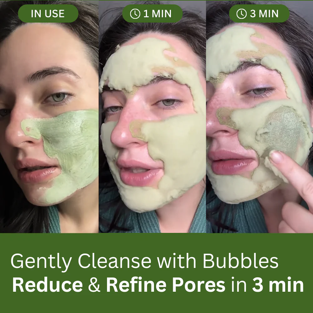 P.CALM Holy Basil Sparking Bubble Mask 90g