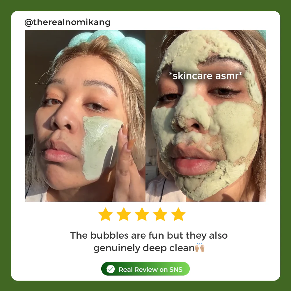 P.CALM Holy Basil Sparking Bubble Mask 90g