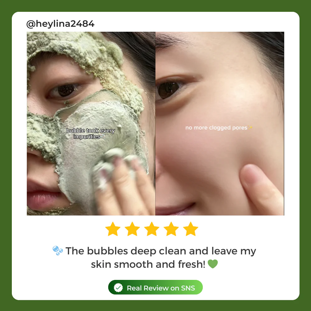 P.CALM Holy Basil Sparking Bubble Mask 90g