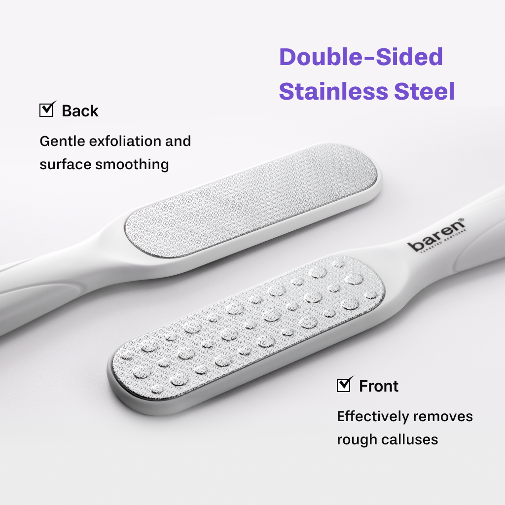 [BAREN] Foot Softener At-home Kit: Foot File & Callus Softener Spray