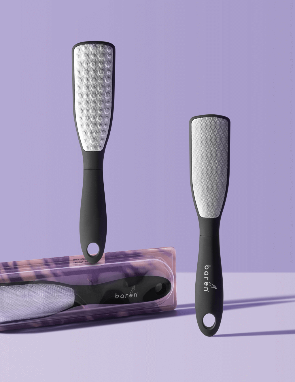 [BAREN] Callus Remover Magic Stainless Pro Dobule Sided Foot File