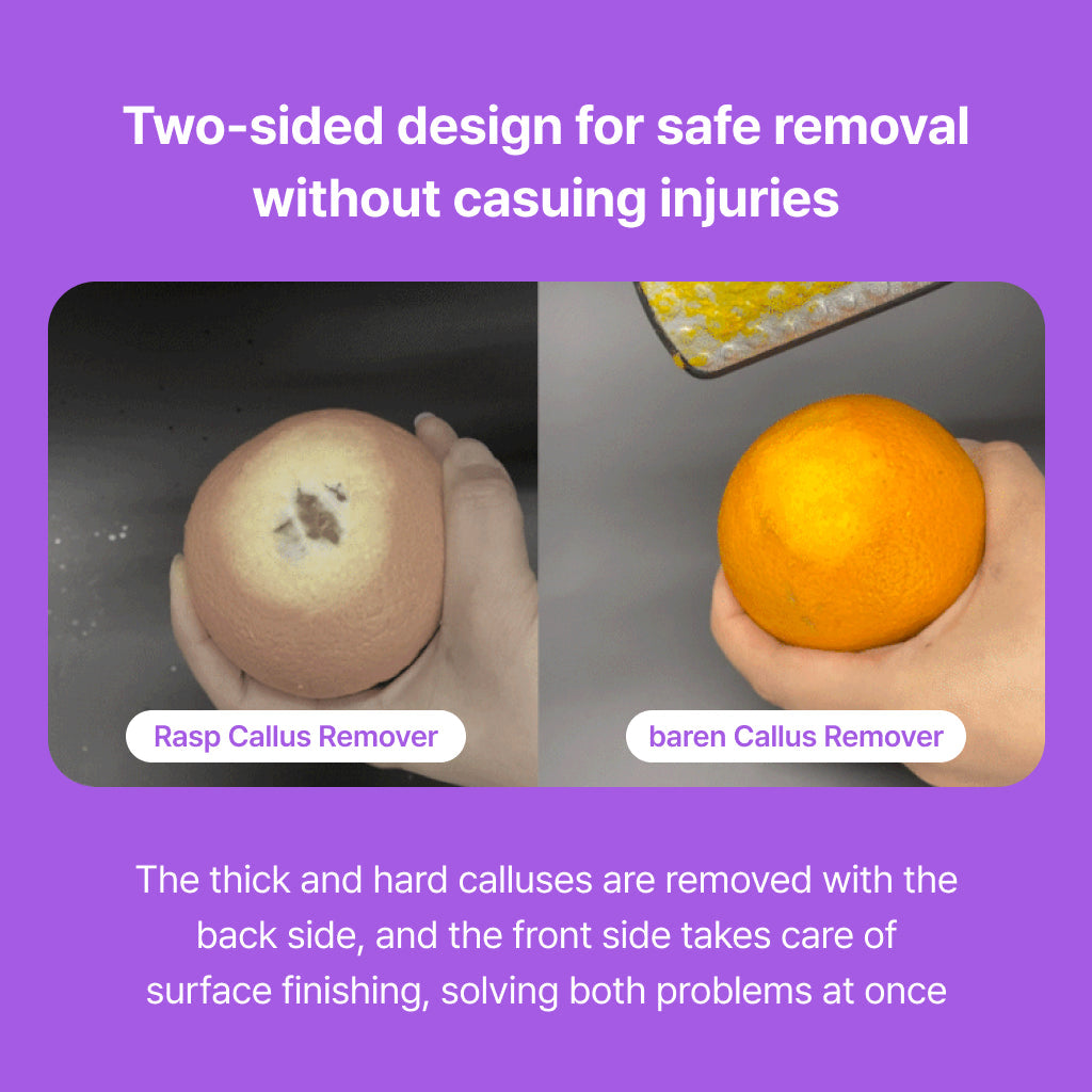 [BAREN] Callus Remover Magic Stainless Pro Dobule Sided Foot File