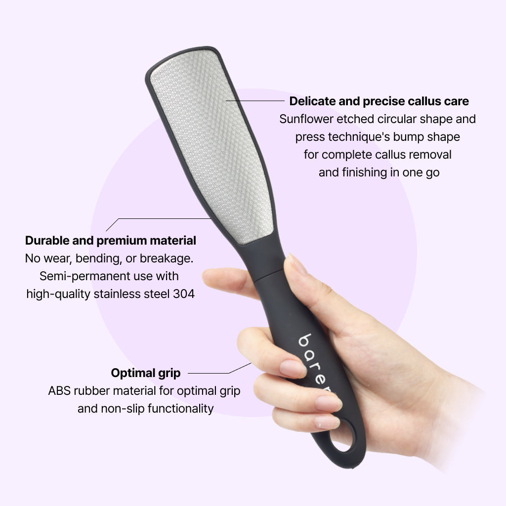 [BAREN] Callus Remover Magic Stainless Pro Dobule Sided Foot File