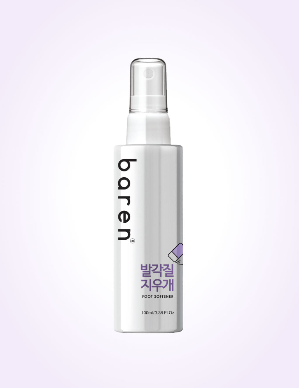 [BAREN] Callus Remover Peeling Foot Spray, 100ml