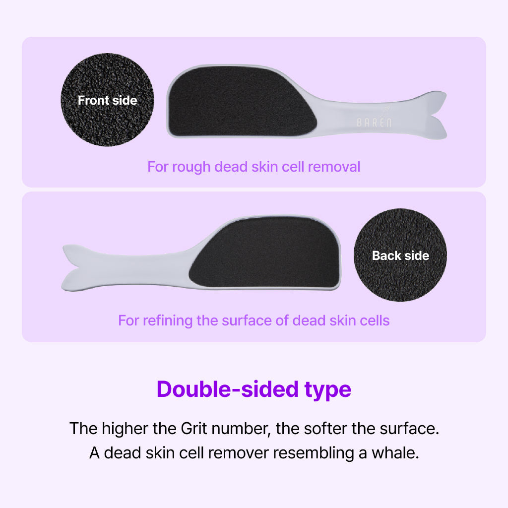[BAREN] Callus Remover The Whale Foot File