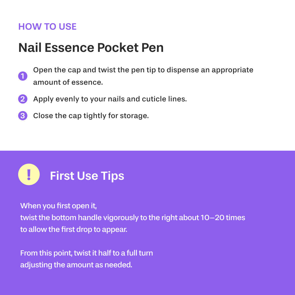[BAREN] Nail & Cuticle Care Essence Oil Pen, 2ml