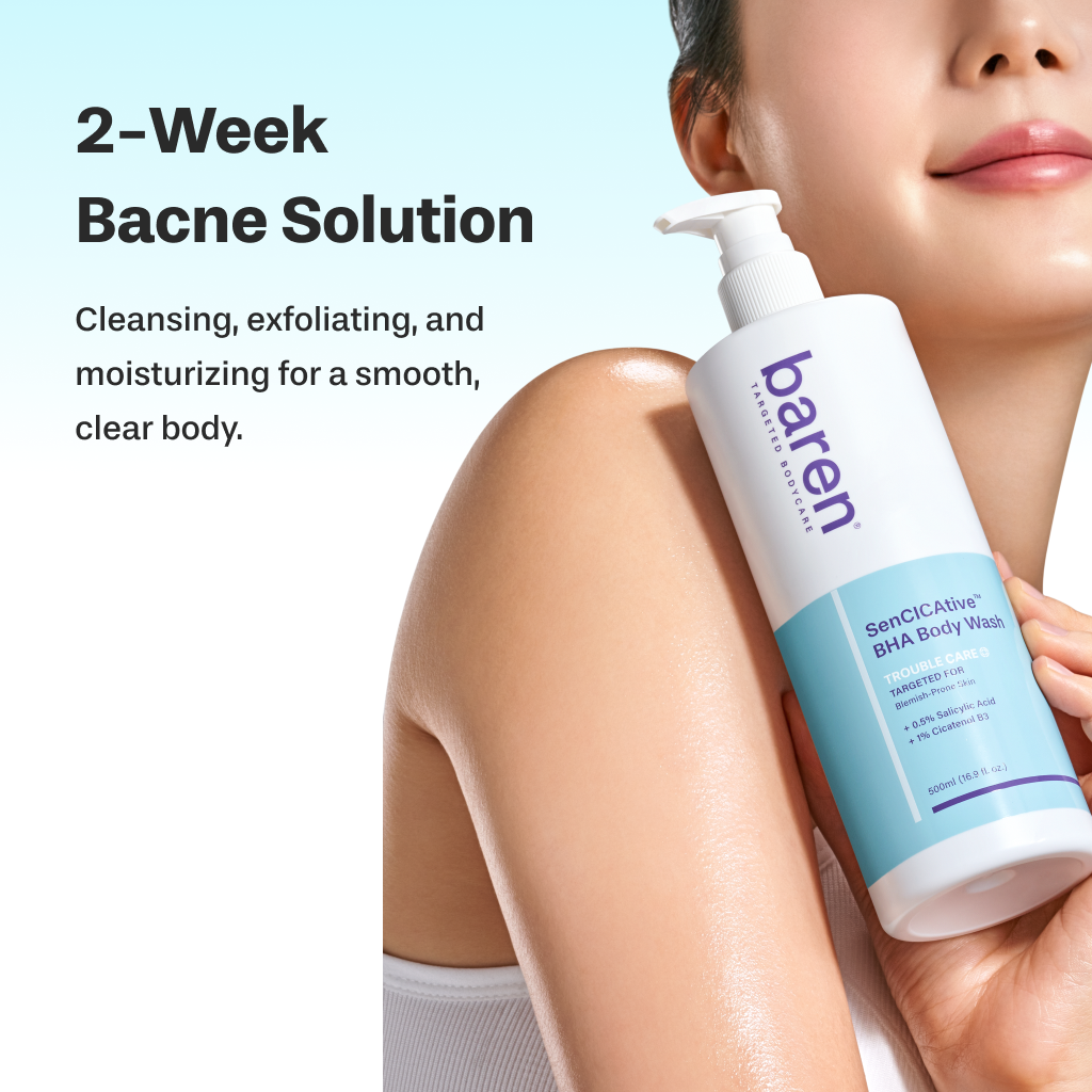 [BAREN] SenCICAtive BHA Body Wash, 500ml