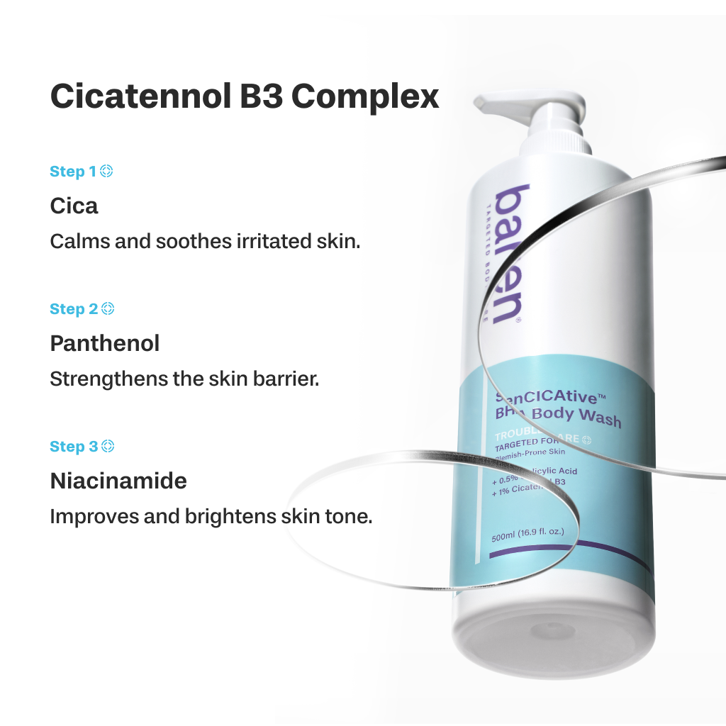 [BAREN] SenCICAtive BHA Body Wash, 500ml