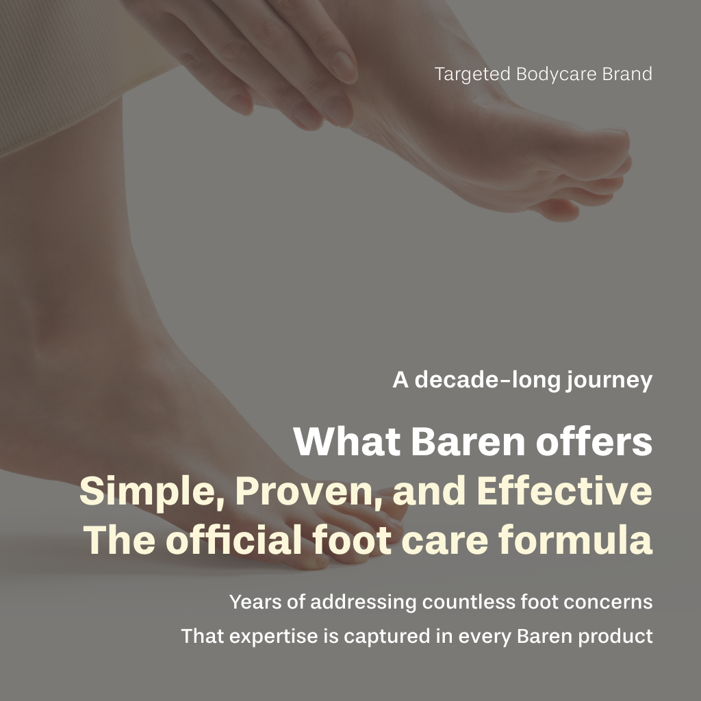 [BAREN] Shea Butter Sleeping Heel Patch, 10pcs