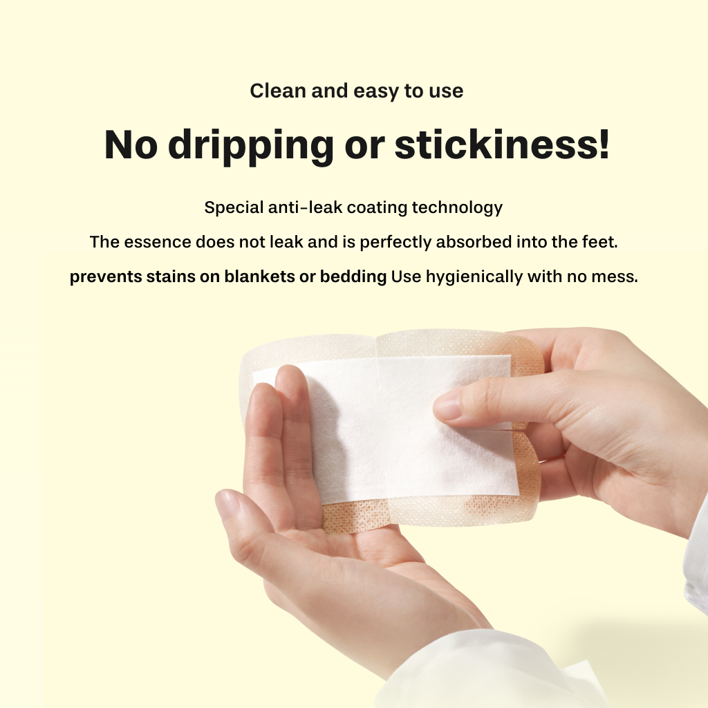 [BAREN] Shea Butter Sleeping Heel Patch, 10pcs