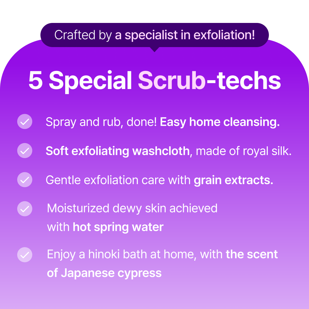 [BAREN] Spa at Home Body Scrub SET