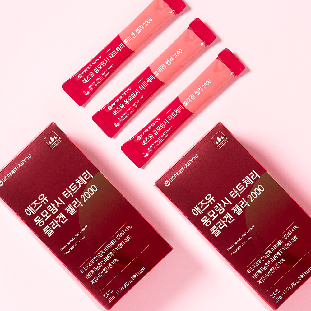 ASYOU [Gift Set] Asyou  Montmorency Tart Cherry 100 Dalton Ultra-Low Molecular Jelly