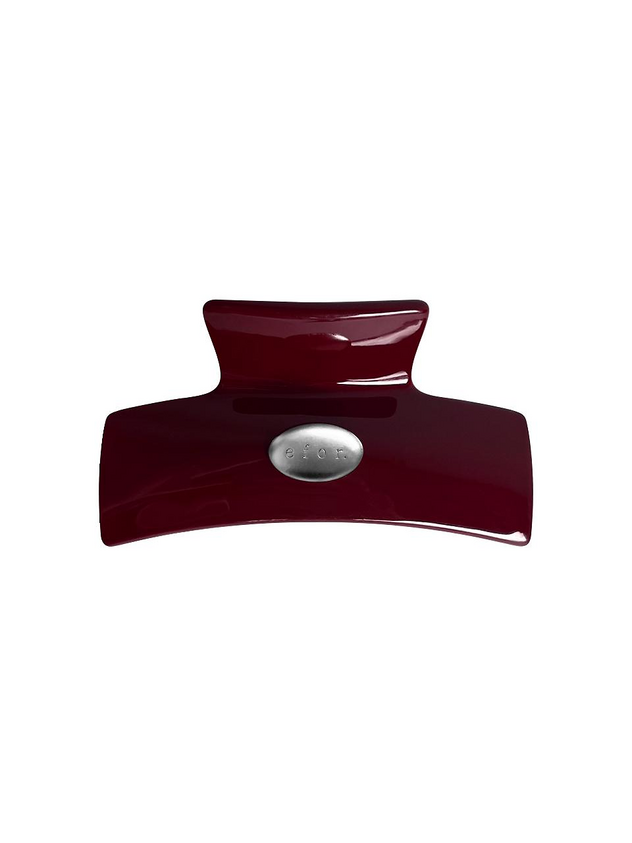 EFOR Logo Button Square Hair Clip BUD