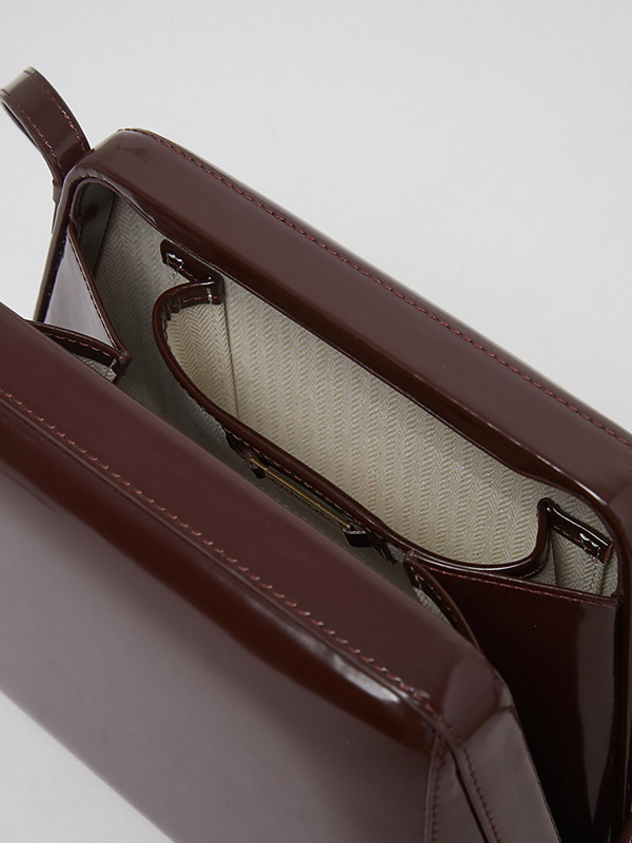 Archivepke Shell Frame Bag_Merlot Red