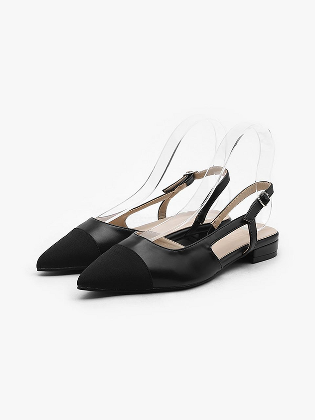 SAPPUN Dalia slingback flat shoes (2cm)