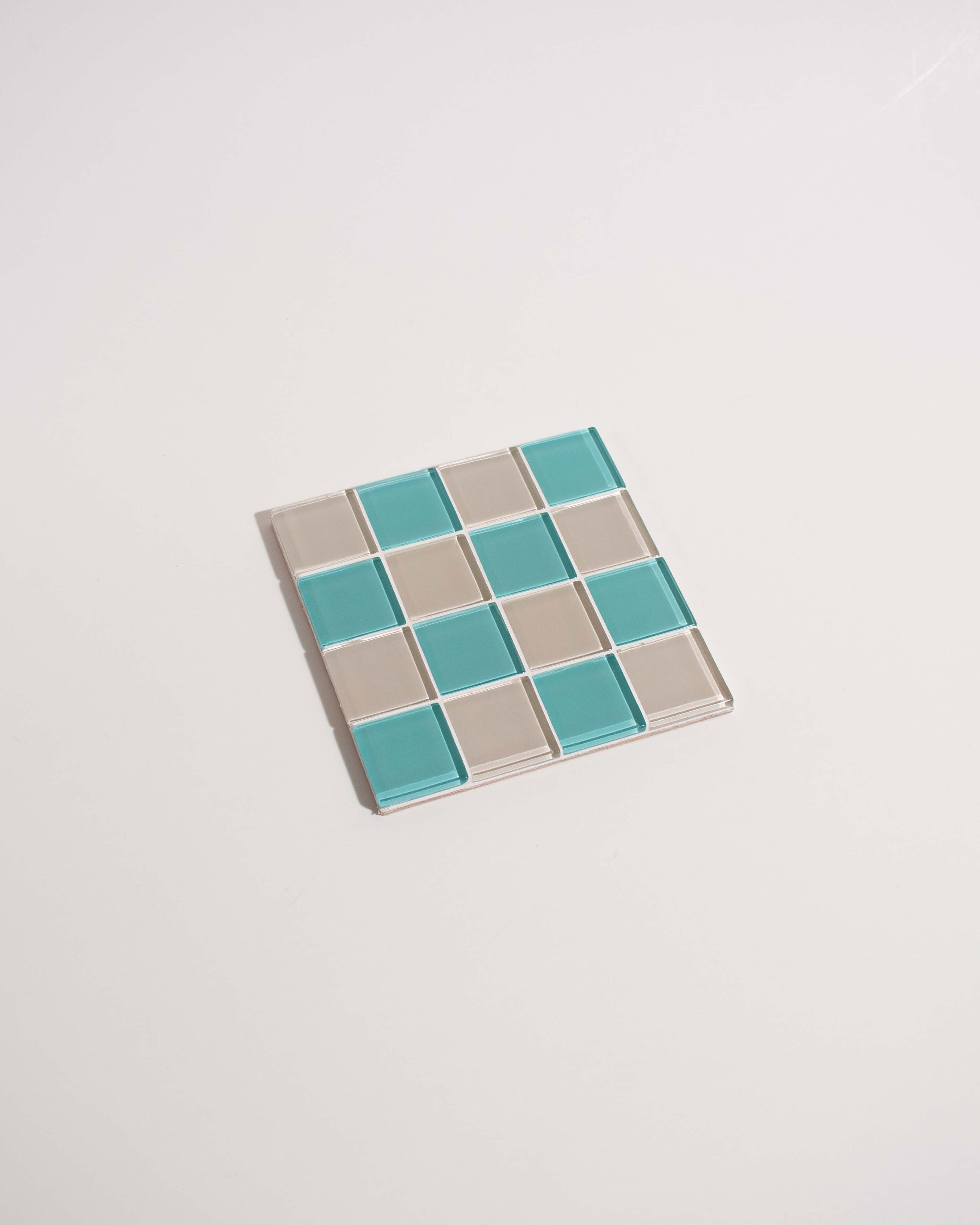 GLASS TILE COASTER - La French