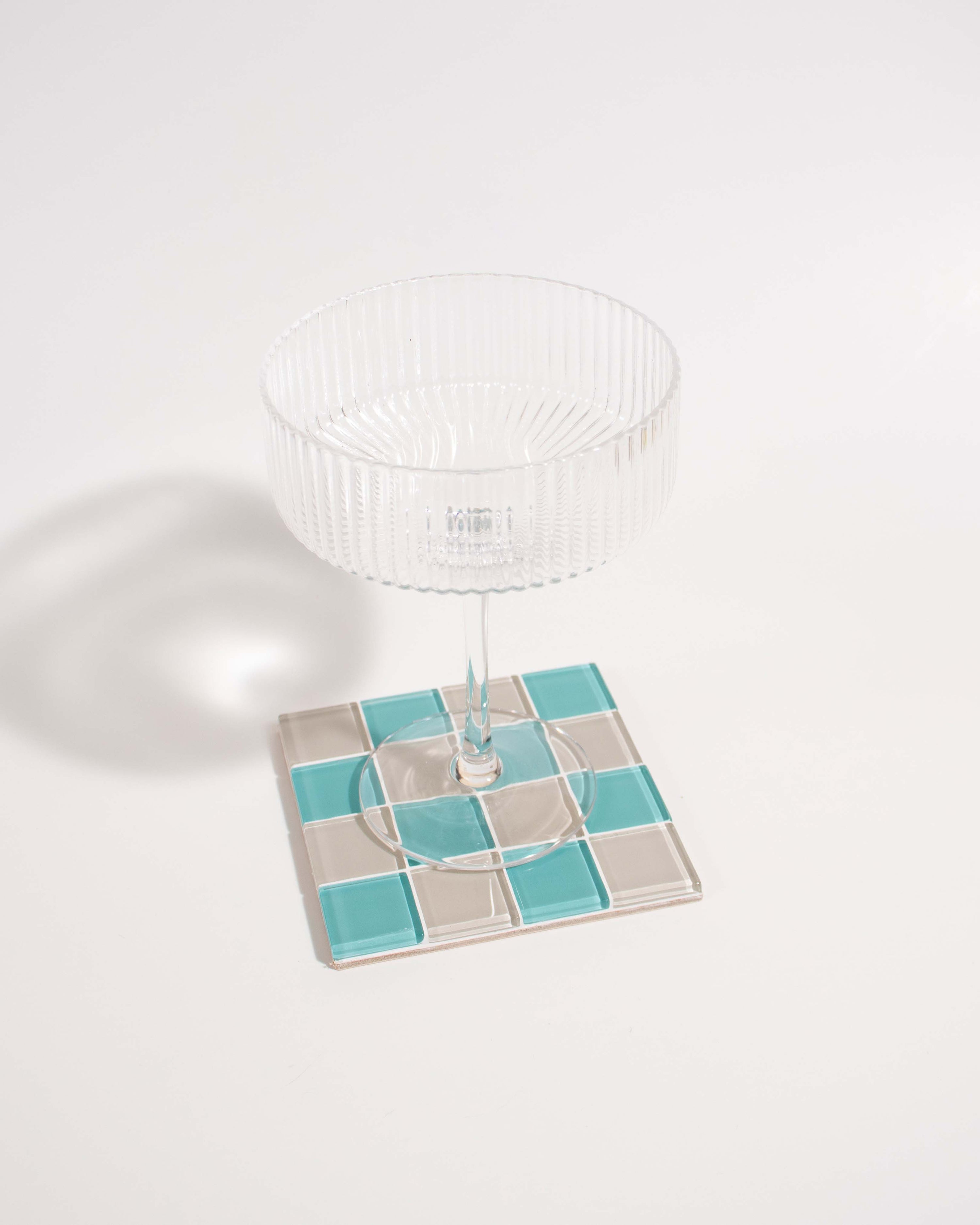GLASS TILE COASTER - La French