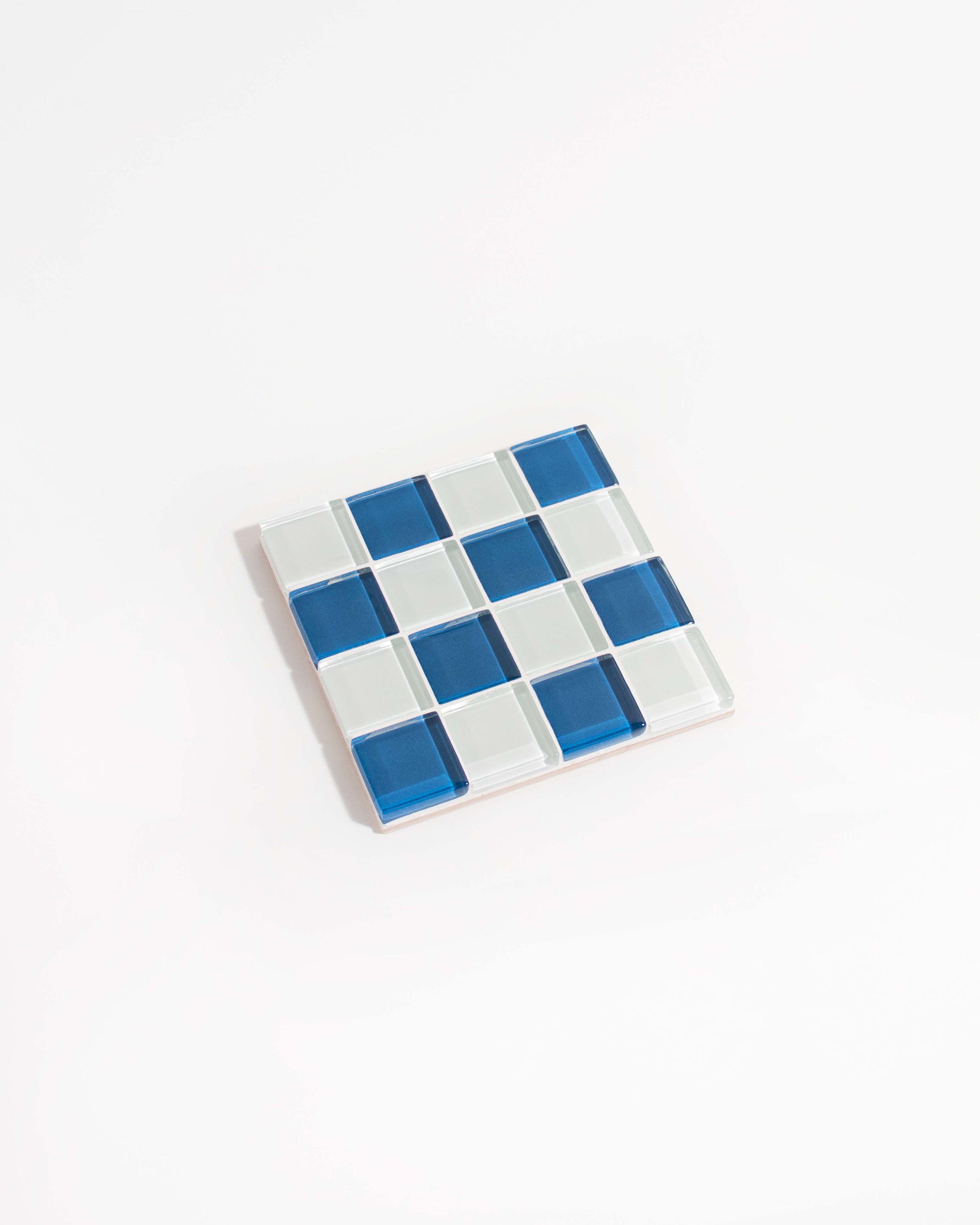 GLASS TILE COASTER - Porcelain