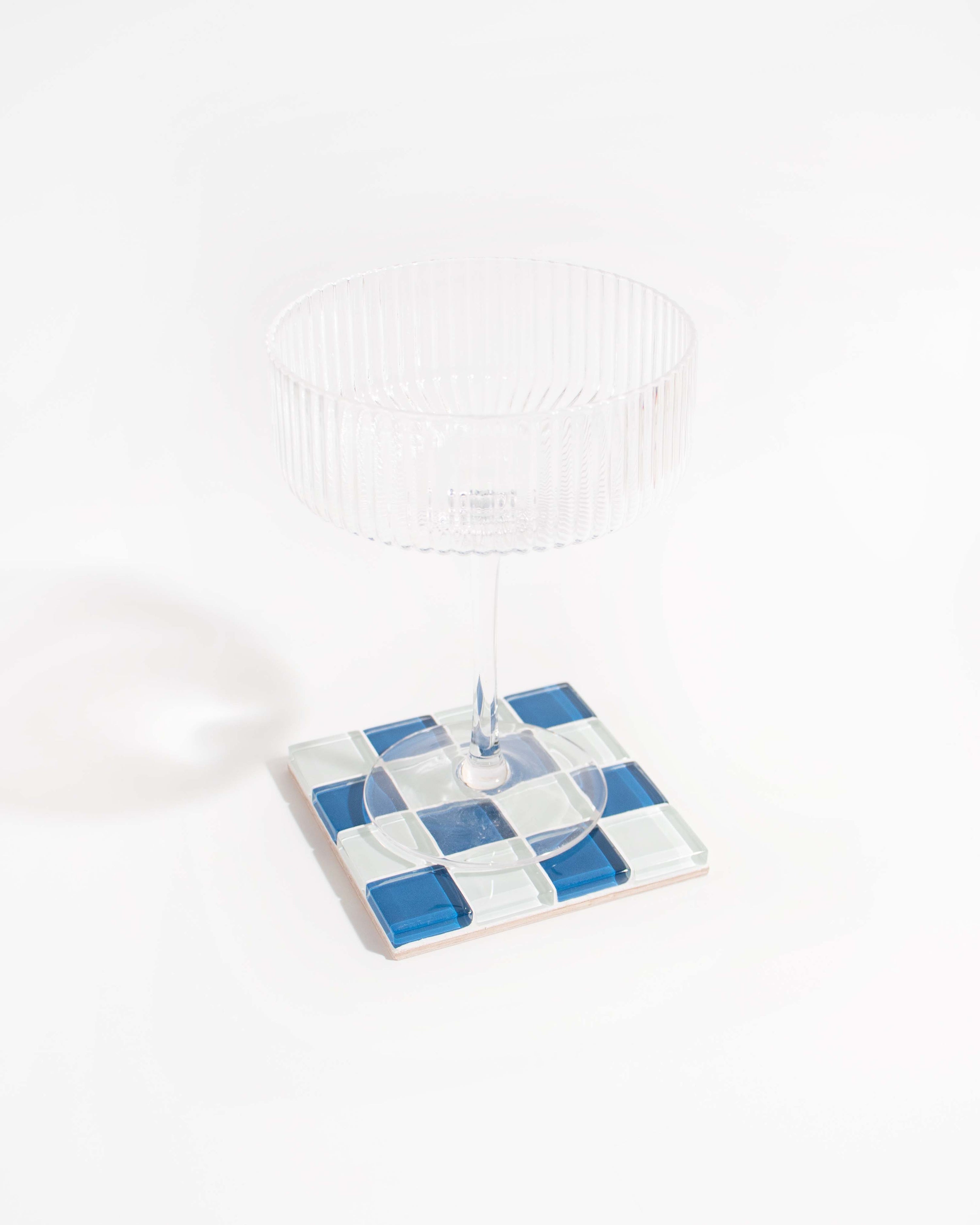 GLASS TILE COASTER - Porcelain