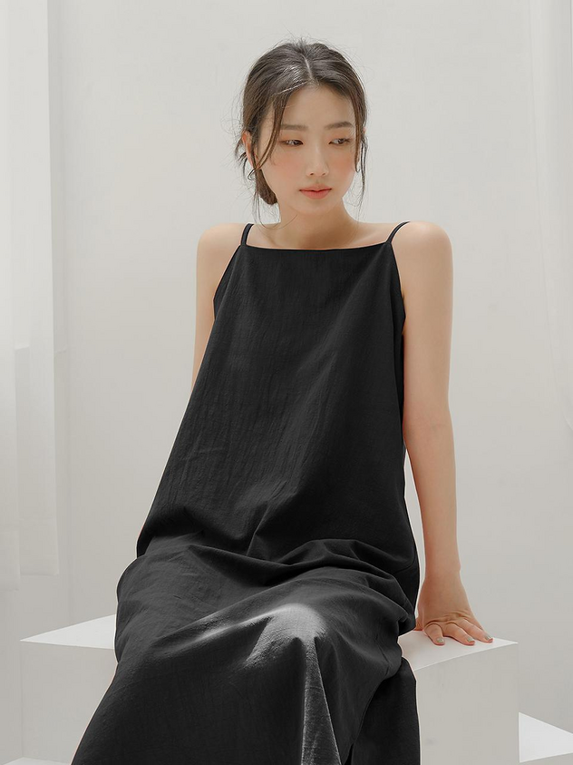 PALAN Pure Cotton Two-Way Strap Dress