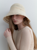 LOVE ME MONSTER Lace Brim Bucket Hat (L251MCP020)