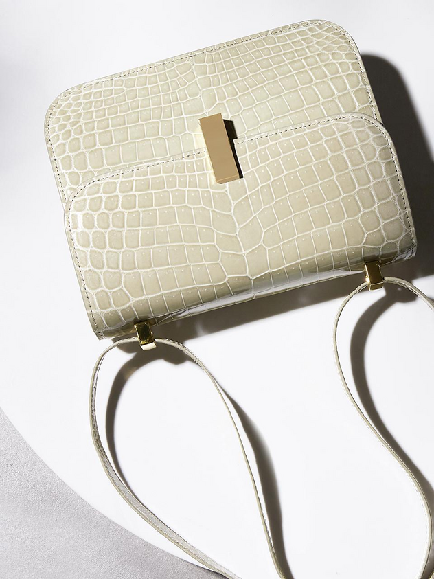 KRIS TALLEN embossed texture Shoulder Bag (LEIA22)