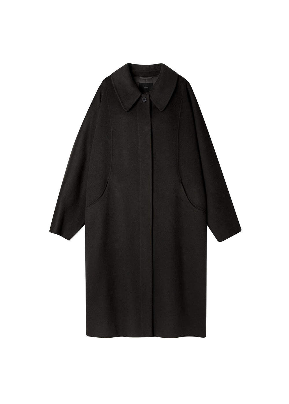 Maeve Cashmere Coat - Black_FW2025