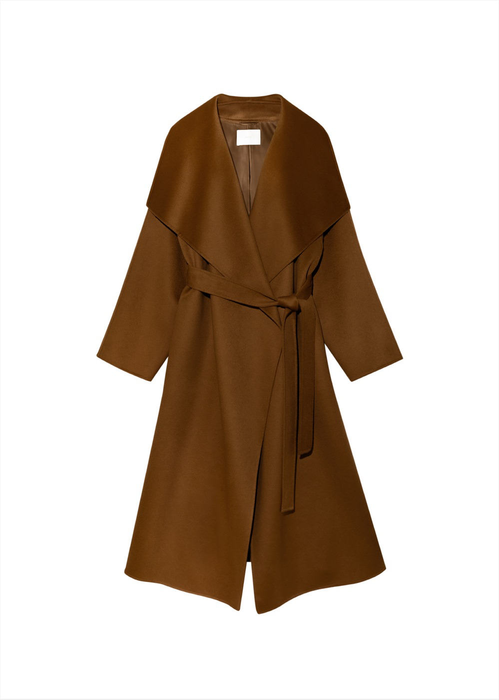 Rosaline 100% Cashmere Coat - Brown_FW2025