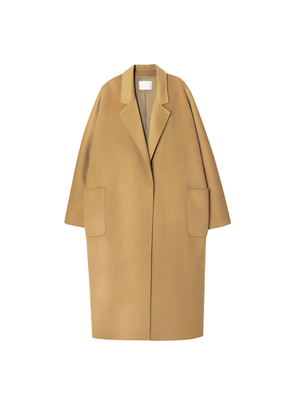 Isabelle 100% Cashmere Coat - Beige_FW2025