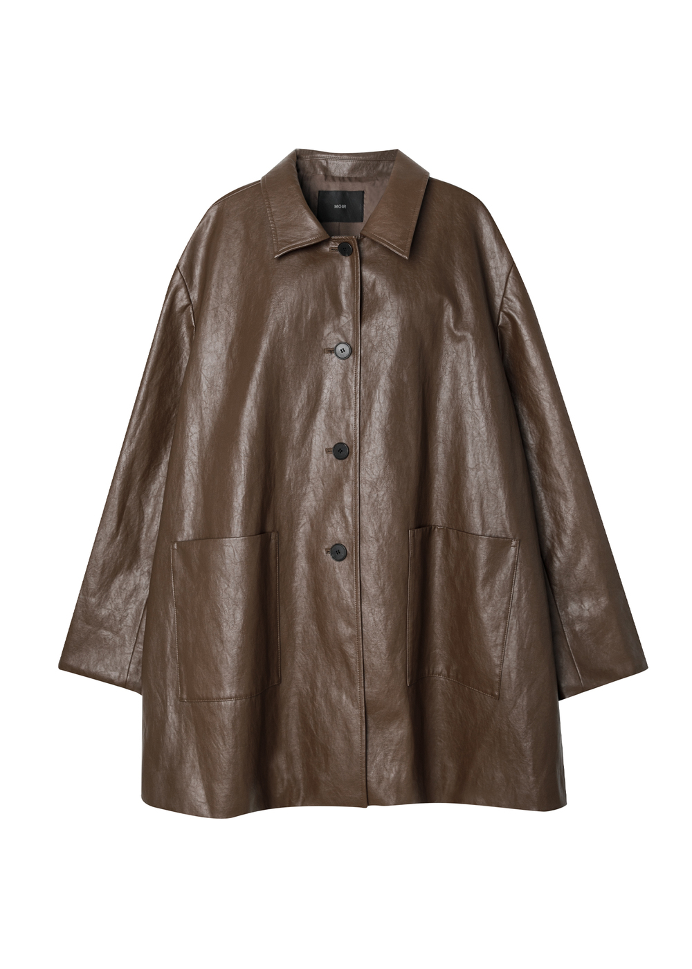 Veil Leather Half Jacket_FW2025