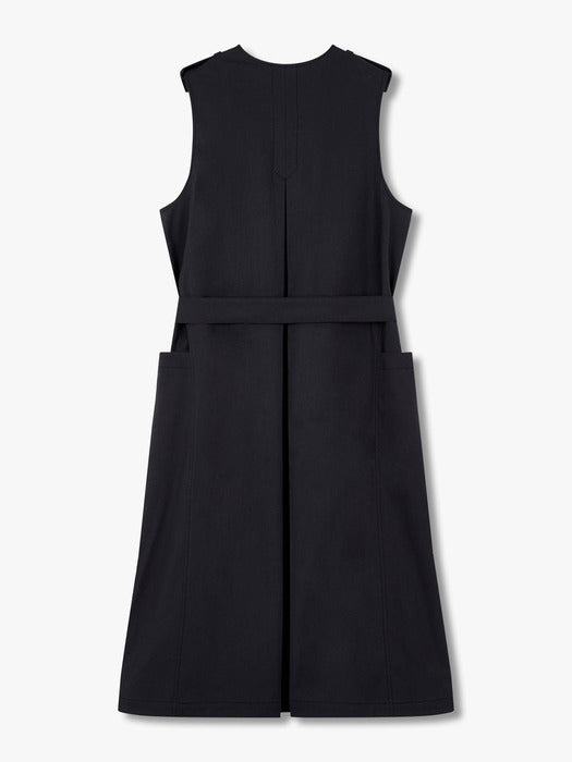 Studio Tomboy Layered One-Piece Dress _Dark Navy 9105141001_FW2025